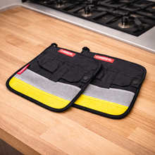 Afbeelding in Gallery-weergave laden, Pannenlappen SET Brandweer - NIEUW