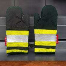 Afbeelding in Gallery-weergave laden, Brandweerwant SET zwart/kaki