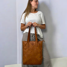 Afbeelding in Gallery-weergave laden, 4 in 1 leren tas