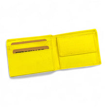 Afbeelding in Gallery-weergave laden, Leren politie portemonnee GEEL