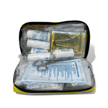 Afbeelding in Gallery-weergave laden, Politie motorjas Leren EHBO-set geel