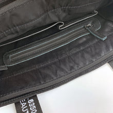 Afbeelding in Gallery-weergave laden, Tote bag politie leer zwart