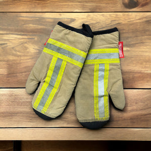 Brandweerwant RECHTS zwart/kaki