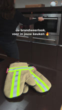 Video laden en afspelen in Gallery-weergave, Brandweerwant set kaki | NIEUW
