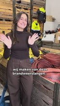Video laden en afspelen in Gallery-weergave, Tote bag brandslang

